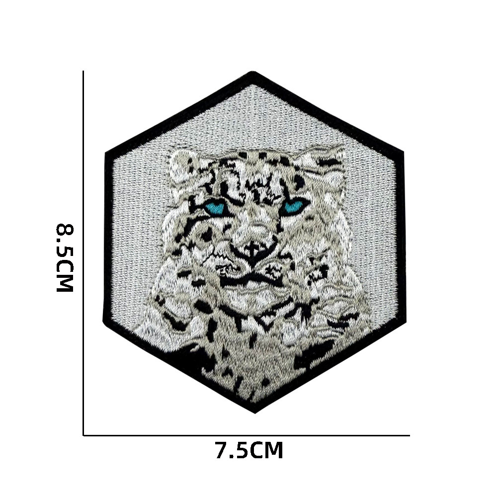 Hexagonal snow leopard