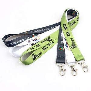 Laynard fait sur commande de polyester de lanière de sublimation de courroie de cou de mode avec le logo - Product Image 1