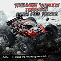 Coche de Control Remoto 1:12 2.4G de Alta Velocidad, 4x4 Todoterreno, Monster Truck Eléctrico, Juguete de Grado Profesional para Niños y Adultos