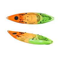 Kayak en plastique pour 2 personnes, modèle, accessoire de pêche, pour enfant