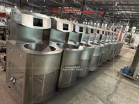 Machine d'enrobage automatique de chocolat avec tunnel de refroidissement