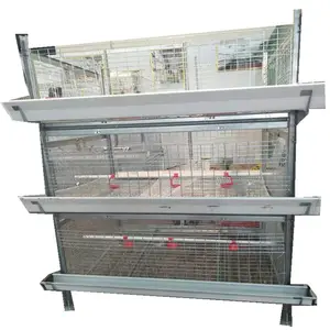 Poultry Farm H-shaped Broiler Chicken Cage