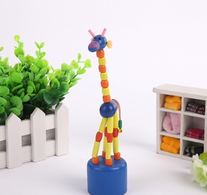 Juguete de Madera para Niños, Jirafa Bailarina Colorida, Juguetes de Madera para Niños, Levert Juguetes De Madera para Niños, Dropship - Product Image 5