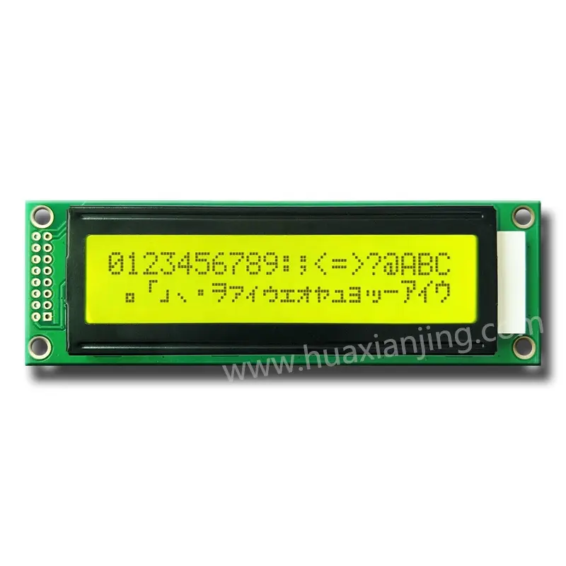 Best Selling Custom OEM Monochrome STN Alphanumeric 20x2 Character LCD Module