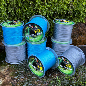 Suministro de fábrica, línea de PE fuerte, 100m, 4 hilos, de multifilamento PE, alambre trenzado, accesorio de línea de pesca para pesca en Lago - Product Image 5