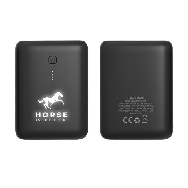 Mini Portable Power Bank with Optional PD18W Fast Charging and Light up Logo, Perfect for Travel, Daily Carry, and Business Use
