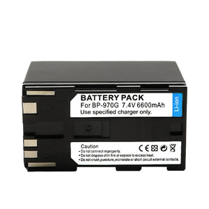 Batería BP-970G de 6600mAh para Canon XF305 XF100 XHG1 XF300 XL Series, Certificación CE RoHS, Venta al Por Mayor, Calidad Premium - Product Image 5