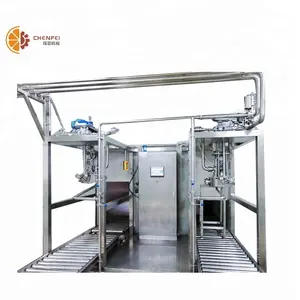 fruit juice chili paste manufacturing plant package solution double head aseptic filling machine