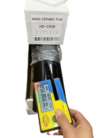 Film Warna jendela mobil Solar keramik Nano kontrol panas matahari Solrex murah 2 Ply Film Warna otomatis 5% 30% 70% VLT