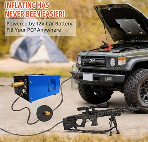 Máy nén khí áp suất cao 30MPa 4500 PSI không dầu 12V/110V dùng cho súng hơi lặn, thở khí - Product Image 4