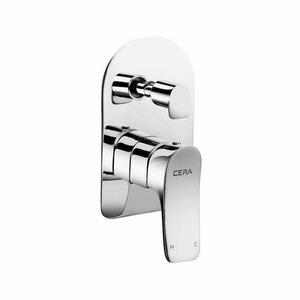 Polished Brass Single Lever Concealed Diverter Rain <b>Spray</b> Pattern Bath & Shower Faucets for Apartment Hotel Villa - Product Image 1
