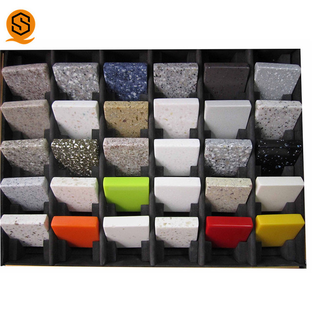 Customized Thickness Chinese Corian Artificial Marble Slabs Sheet Acrylic Solid Surface