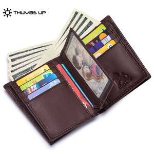 Thumbs-up người đàn ông của cá sấu mô hình loạt KINH DOANH NGẮN Ví đa chức năng công suất lớn doanh nhân Bifold Ví - Product Image 4