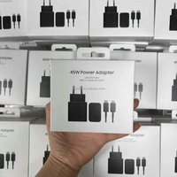 Adaptateur de chargeur super rapide 45W PD EP-T4511, port PD Type C, chargeur mural à charge rapide avec câble 5A 1,8 m