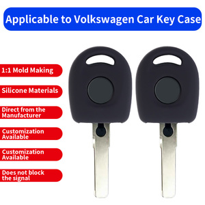 Funda de Silicona para Llave Transponder para Volkswagen VW Passat Golf GTI Beetle Polo para SEAT Ibiza <span class=keywords><strong>Leon</strong></span> para SKODA Octavia - Product Image 5