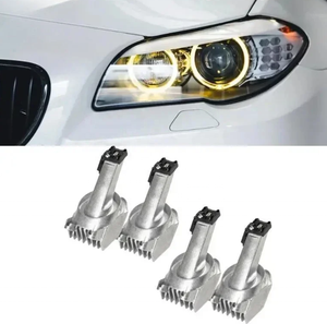 Geel en Wit 63127262731 Koplamp Dagrijverlichting Angel Eyes Light DRL LED Module voor BMW F07 F10 F18 2011-2013 - Product Image 1