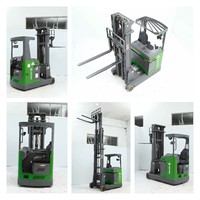 Chariot élévateur électrique contrepoids MOVMES 1500 kg avec batterie lithium-ion, type surélevé, longueur de fourche 1070 mm, levée 6 m