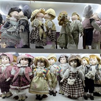 Belle poupée mignonne de fille russe de 24 pouces poupée en porcelaine victorienne bon marché