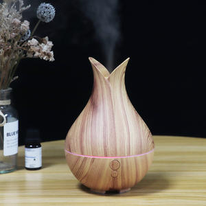 Diffuseur d'huiles essentielles ultrasonique YX-309, grain de bois clair, alimentation USB, diffuseur d'arômes domestique, capacité de 10 à 20 m², moins de 0,5 L - Product Image 5