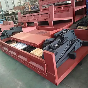 China Factory Customized Steel Dump Truck Body With Lifting System 3m 4m Customize Size