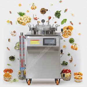 Bonne vente cornue de pression de compteur de machine de stérilisation de cornue de nourriture - Product Image 5