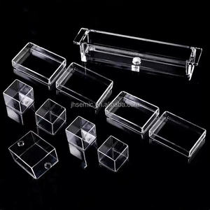 مخصص Lovibond مقياس الطيف الضوئي خلية زجاجية uvibond كوارتز بوتقة مع نمط مربع اسطوانة كفيت البصرية - Product Image 1