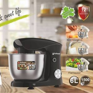 Nouvel arrivage : <span class=keywords><strong>Batteur</strong></span> sur socle professionnel Hoffmans 6L, moteur puissant 1500W, fouet à œufs, pétrin pour le commerce africain - Product Image 5