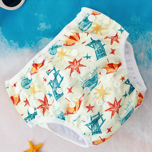 Tailles uniques pour la <span class=keywords><strong>piscine</strong></span> Couches de bain Couches de bain réutilisables pour bébés Couches de bain Grossiste de couches - Product Image 5