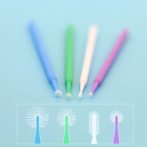 <span class=keywords><strong>Microbrush</strong></span> Colorati Monouso per Uso Dentale, Applicatore per Extension Ciglia, Micro Spazzole per Pulizia Manuale, 2 Anni HN - Product Image 4