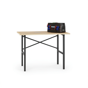 Banco de trabajo para carpintería multiusos con versatilidad y estilo, 120x60x75 cm, para taller y uso doméstico - Product Image 1