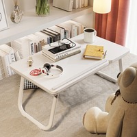 Escritorio Plegable Ajustable en Altura para Computadora Portátil, Material de Madera, Modelo WDSJ-A, Hecho en China, para Uso en Dormitorio/Dormitorio Universitario