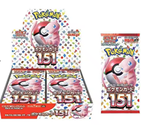 Boîte de boosters scellée d'usine Pokémon TCG SV2a Pokémon 151 japonais, cartes à collectionner Scarlet & Violet japonaises
