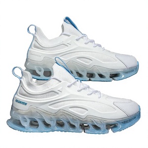 Chaussures de sport pour hommes en gros, baskets de mode respirantes, légères, rehaussantes, de haute qualité, grandes tailles - Product Image 4