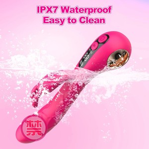 Potente Vibratore Clitorideo Rabbit 2 in 1 con Massaggiatore Punto G e Display Digitale per Giochi Intimi e <span class=keywords><strong>Flirt</strong></span> - Product Image 3
