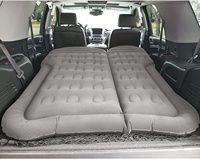 Matelas Gonflable pour Siège Arrière de Voiture, Lit d'Air de Voyage, Oreiller de Voiture, Lit Gonflable pour SUV