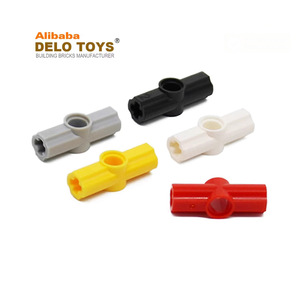 Blocchi di Costruzione in Plastica DELO TOYS, Materiale ABS, Connettore Angolato per Assi e Perni # 2 - 180 gradi 42134 (NO.32034) - Product Image 1