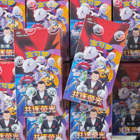 Set Kotak Koleksi Premium Edisi Terbatas Chinese Scarlet dan Violet Team Rocket Glory Attache Case dengan Paket Booster