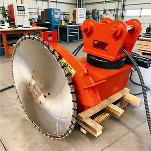 Seghe per Taglio Roccia Compatibili con Escavatori da 6-35 Tonnellate, Sega in Acciaio Legato, Sega Diamantata per Roccia Dura, Pietra, Cemento e Asfalto - Product Image 4