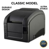 [Model Klasik] Gprinter GP-3120TL Printer Label Thermal 3-inci yang Stabil dan Tahan Lama Printer Label Thermal 80mm Tag Barcode