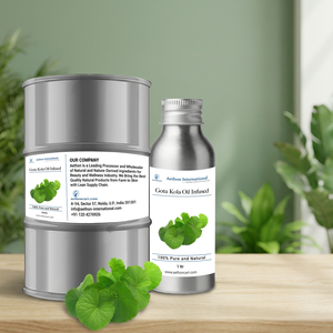 Huile liquide infusée à l'huile de Gotu Kola biologique Aethon International 1Ltr, huile de soin de la peau pour tous types de peau - Product Image 4