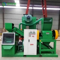 Machine de granulation automatique industrielle pour fils de cuivre à 99 % de taux de séparation, équipement de broyage et de séparation de câbles usagés à grande capacité
