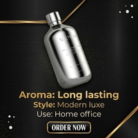 Diffuseur d'huiles parfumées AeroScent 1000 ml personnalisable avec options de parfum boisé/frais/floral/oriental