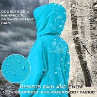 Veste parka imperméable et coupe-vent pour enfants et jeunes BKD, doublée en sherpa, avec fermeture éclair, manteau chaud oversize pour la natation