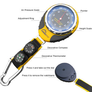 เครื่องวัดความสูงดิจิตอลแบบพกพาอเนกประสงค์สำหรับการตั้งแคมป์กลางแจ้ง เดินป่า ปีนเขา - Product Image 3