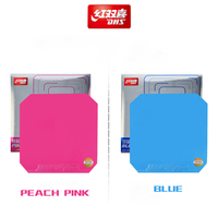 Vente chaude, caoutchouc de raquette de tennis de table DHS H9 original coloré, avec picots, en sachet