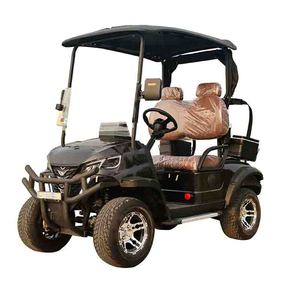 Cheap Chinese 2 Seater 72V Mini Golf Carts Push Cart for <b>Security</b> Patrol - Product Image 1