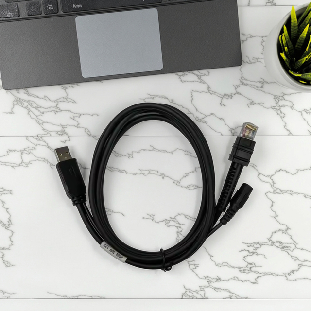 Zebra 2M Barcode Scanner Scanning Device USB Cable Zebra Barcode Scanner Data Cable