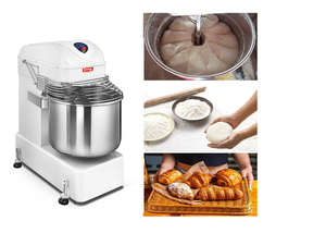 Panadería comercial 8KG-100KG Mezclador de masa espiral horizontal de mezcla de harina 20L-130L utilizado para restaurantes y hoteles - Product Image 2