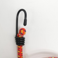 Sunrise Élastique Haute Résistance 82092 # Sangles élastiques robustes de 80 cm pour l'extérieur, crochets de 9 mm de diamètre, multicolores, en vrac, pour le camping et la randonnée