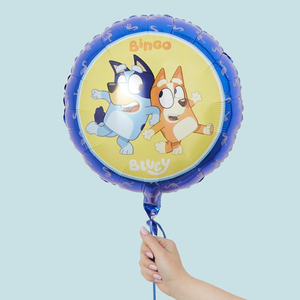 Nuevo Diseño de Globos de <span class=keywords><strong>Bluey</strong></span> y <span class=keywords><strong>Bingo</strong></span> - Suministros para Fiesta de Cumpleaños de <span class=keywords><strong>Bluey</strong></span>, Ramo de Globos Decorativos, Paquete de 5 Globos Metálicos - Product Image 2